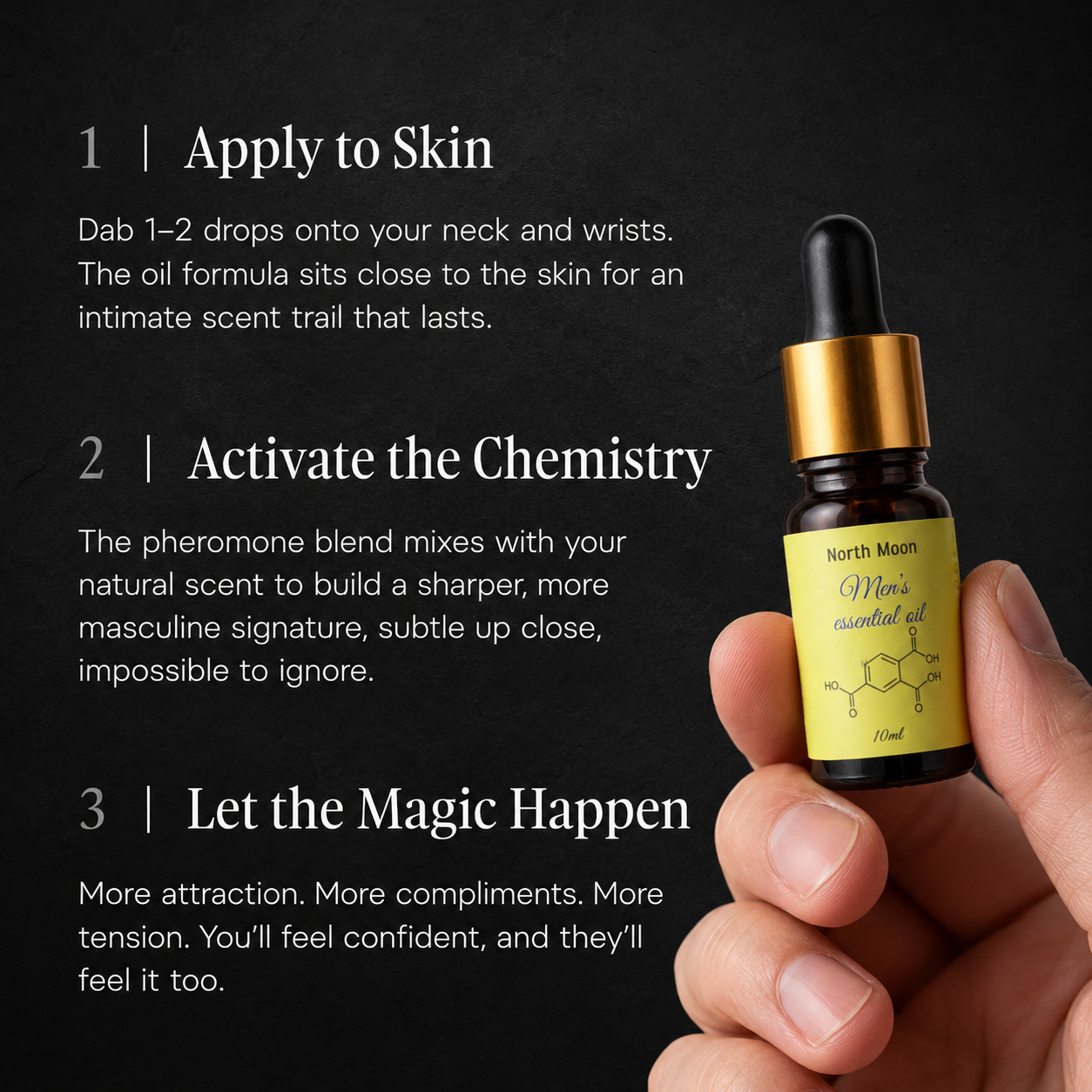 North Moon™  –  Pheromone Oil Fragrance For Attracting Women